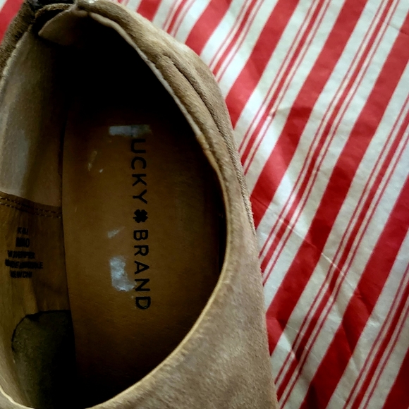 Lucky Brand’s 100% Leather Brown Tan Ankle Bootie - Picture 7 of 8